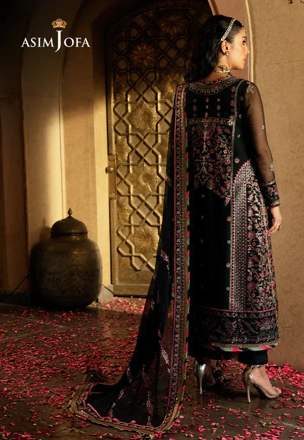 Asim Jofa | Velvet Festive 23 | AJVF-01 - by - Libasekhas UK - Registered Vendor of : Asim Jofa - 100% Original Designer Dresss