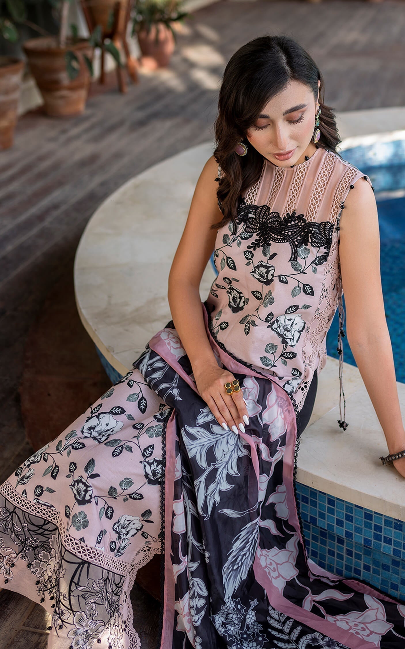 Asifa and Nabeel | Meraki Summer Vol 2 | Gul MK-02 - by - Libasekhas UK - Registered Vendor of : Asifa and Nabeel - 100% Original Designer Dresss