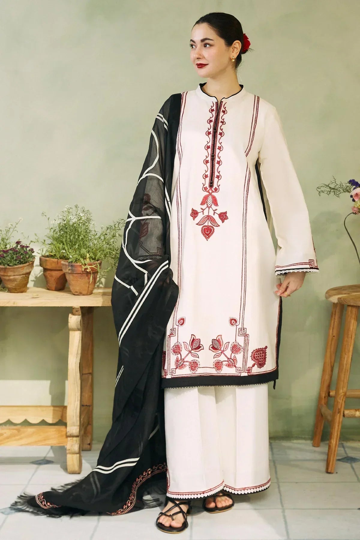 Zara Shahjahan | Coco Lawn 24 | GUL MOHAR-3A - by - Libasekhas UK - Registered Vendor of : Zara Shahjahan - 100% Original Designer Dresss