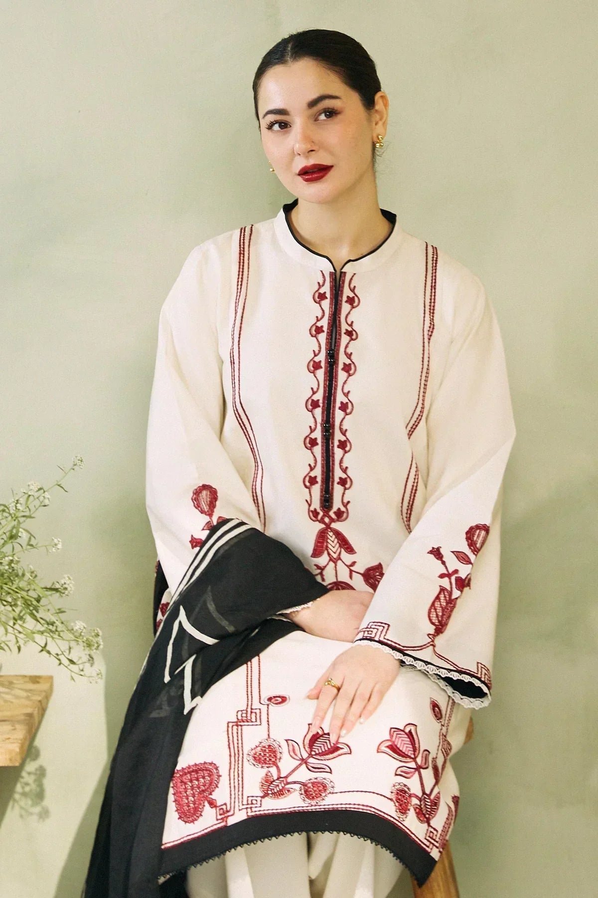Zara Shahjahan | Coco Lawn 24 | GUL MOHAR-3A - by - Libasekhas UK - Registered Vendor of : Zara Shahjahan - 100% Original Designer Dresss