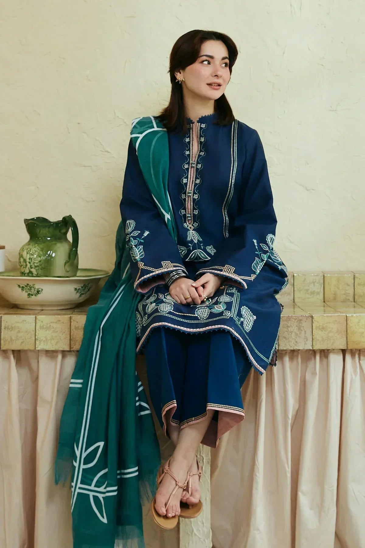 Zara Shahjahan | Coco Lawn 24 | GUL MOHAR-3B - by - Libasekhas UK - Registered Vendor of : Zara Shahjahan - 100% Original Designer Dresss