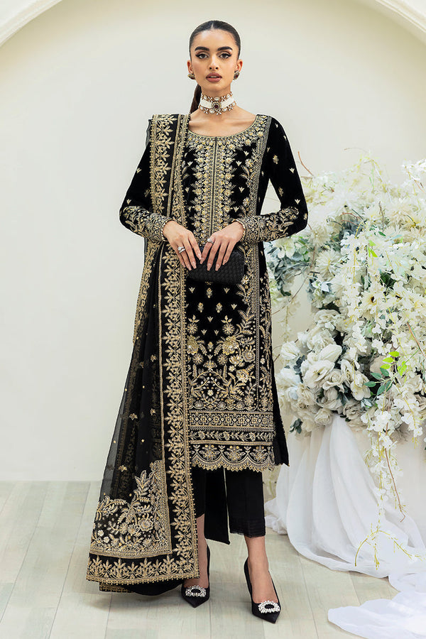 Gulaal | Celeste Velvet 24 | Velour - by - Libasekhas UK - Registered Vendor of : Gulaal - 100% Original Designer Dresss