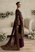 Gulaal | Celeste Velvet 24 | Ember - by - Libasekhas UK - Registered Vendor of : Gulaal - 100% Original Designer Dresss