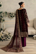 Gulaal | Celeste Velvet 24 | Ember - by - Libasekhas UK - Registered Vendor of : Gulaal - 100% Original Designer Dresss