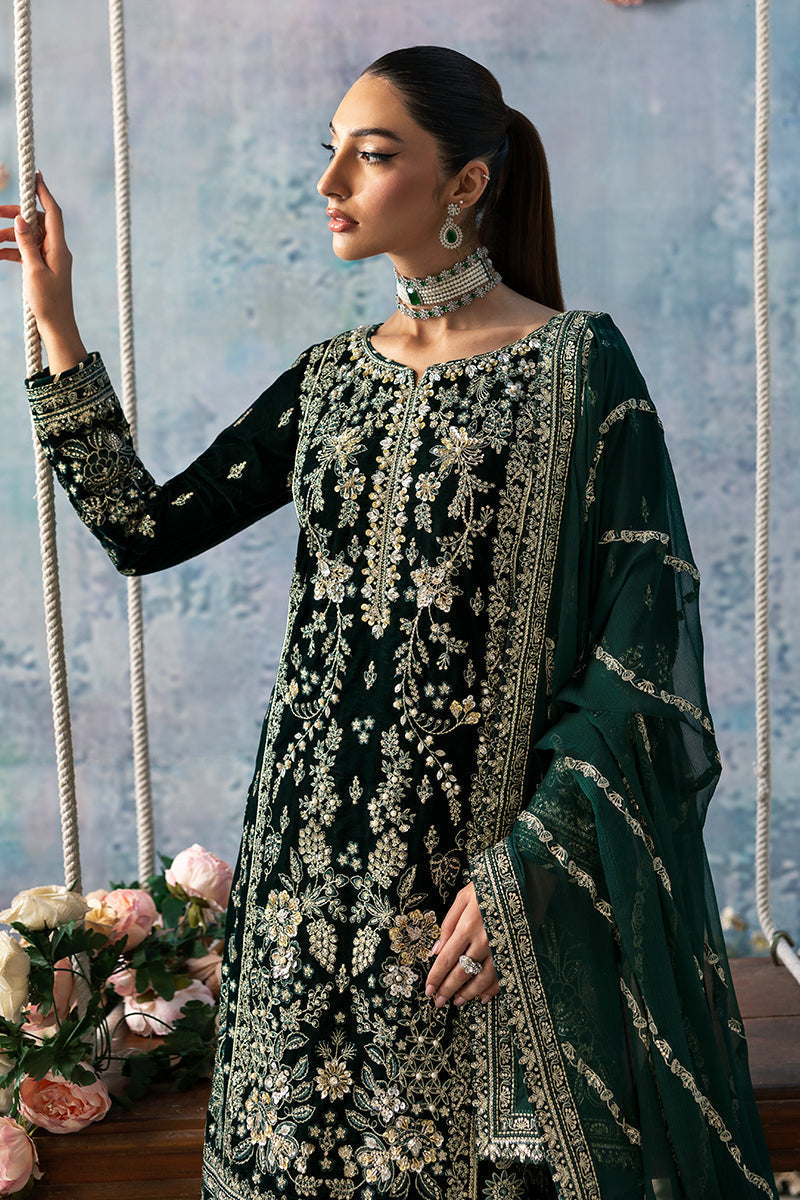 Gulaal | Celeste Velvet 24 | Eden - by - Libasekhas UK - Registered Vendor of : Gulaal - 100% Original Designer Dresss