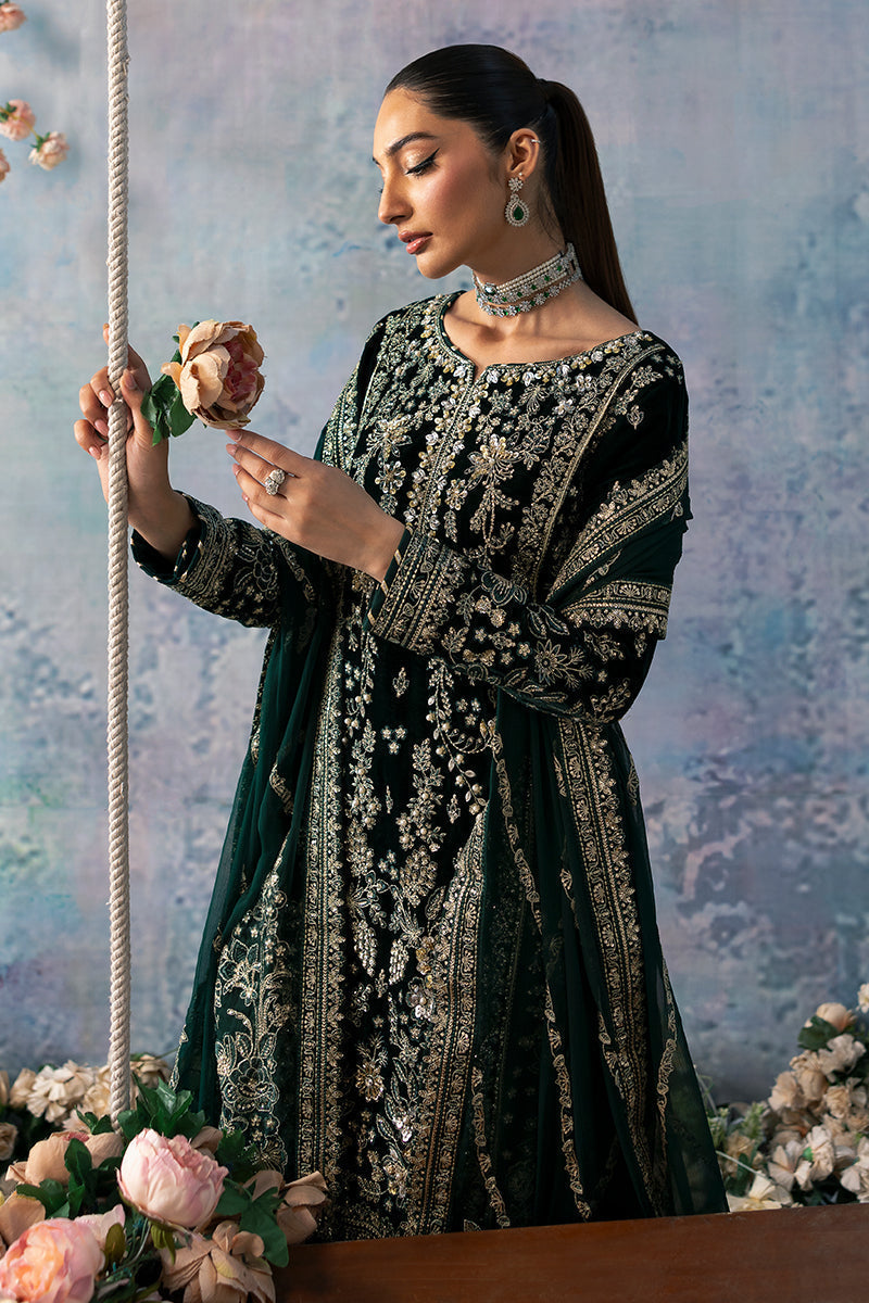Gulaal | Celeste Velvet 24 | Eden - by - Libasekhas UK - Registered Vendor of : Gulaal - 100% Original Designer Dresss