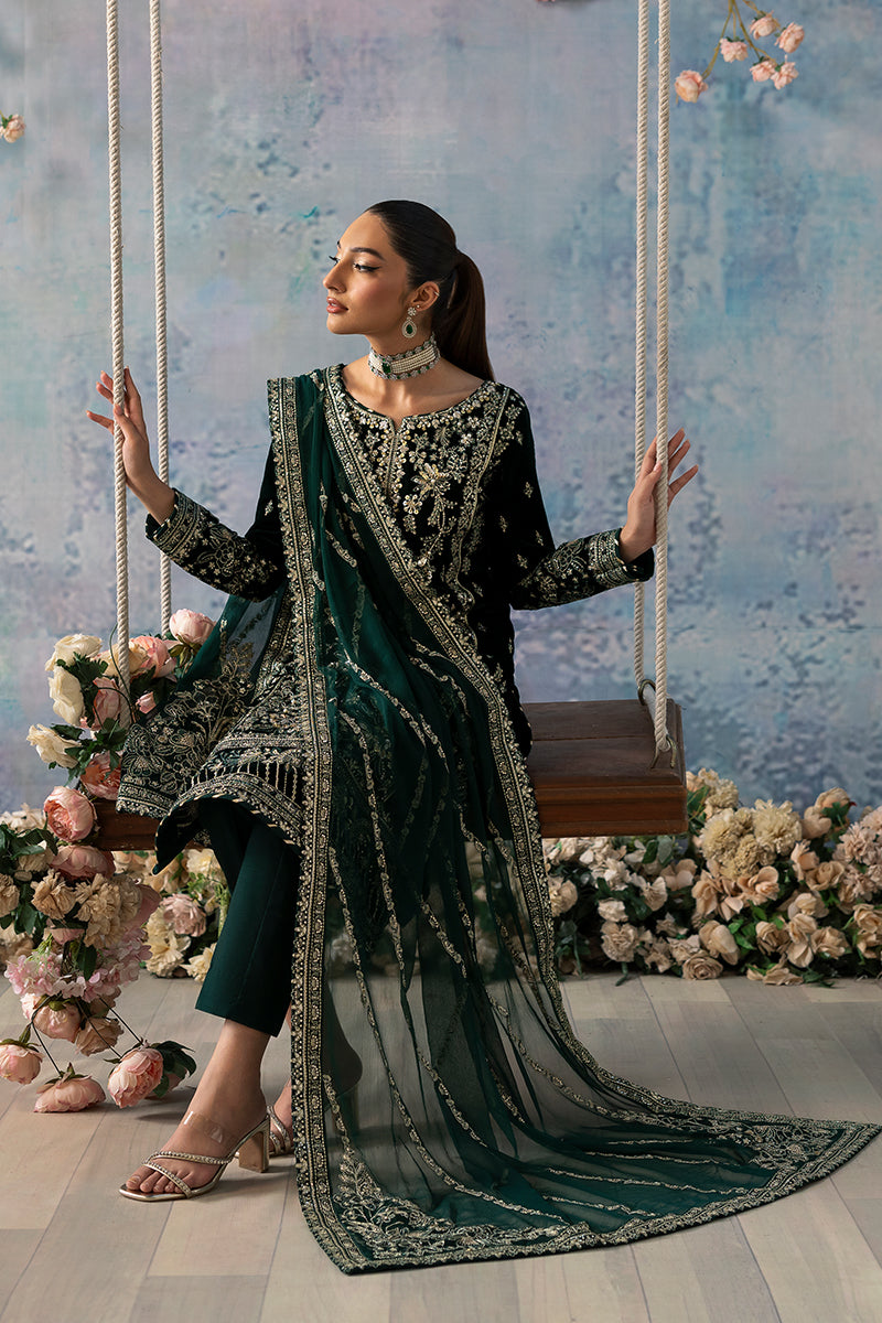 Gulaal | Celeste Velvet 24 | Eden - by - Libasekhas UK - Registered Vendor of : Gulaal - 100% Original Designer Dresss