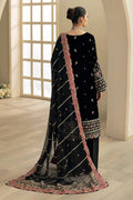 Gulaal | Celeste Velvet 24 | Raven - by - Libasekhas UK - Registered Vendor of : Gulaal - 100% Original Designer Dresss