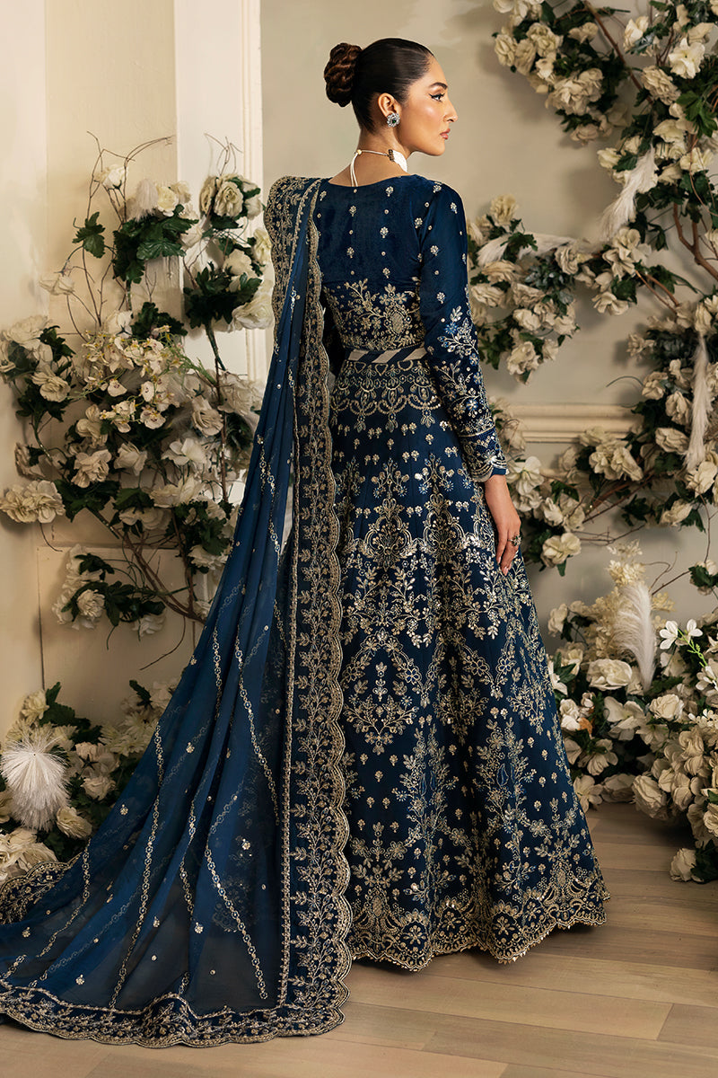 Gulaal | Celeste Velvet 24 | Haze - by - Libasekhas UK - Registered Vendor of : Gulaal - 100% Original Designer Dresss