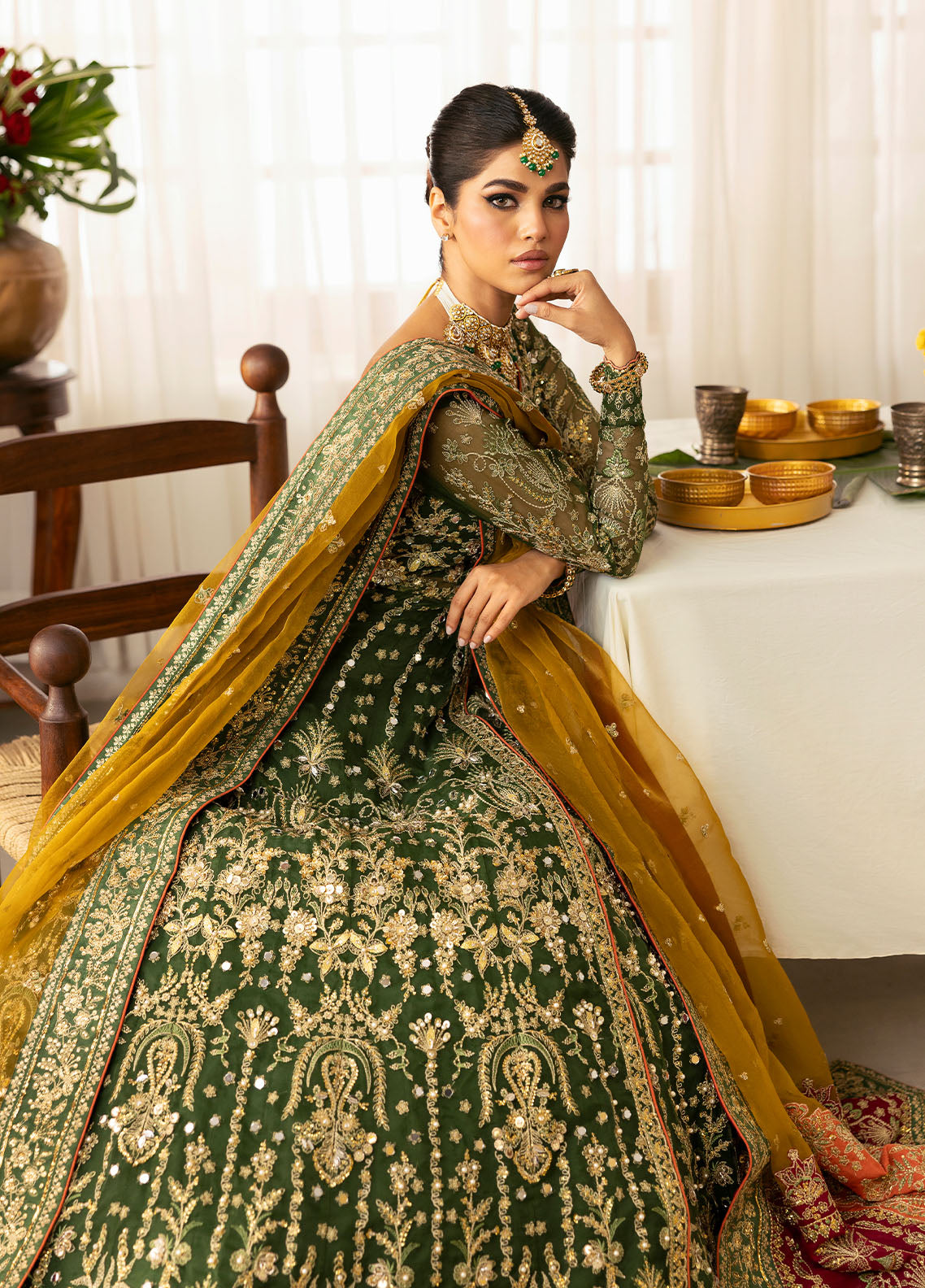 Gulaal |  Chaandni Wedding Formals |  Maahru - by - Libasekhas UK - Registered Vendor of : Gulaal - 100% Original Designer Dresss