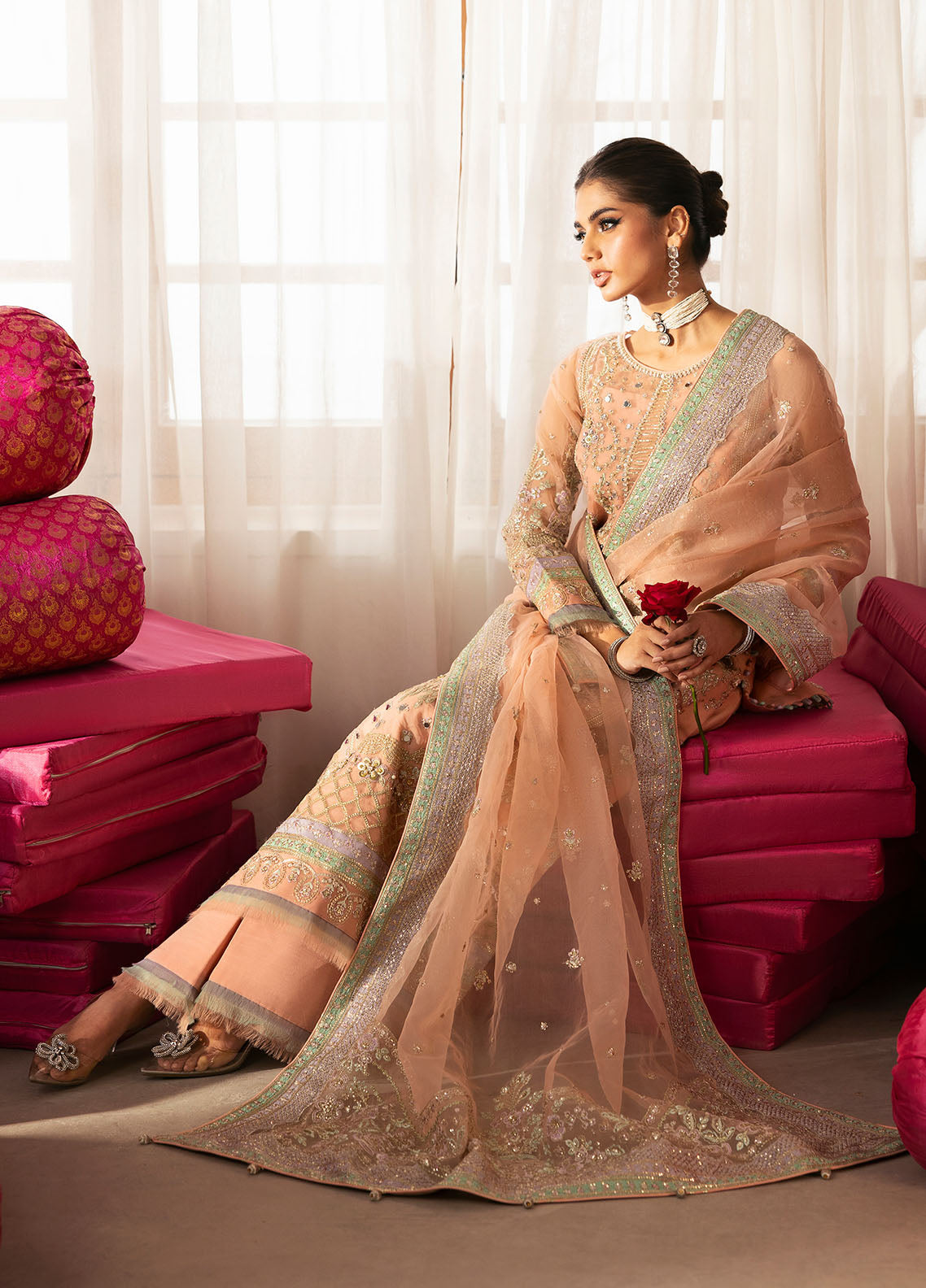 Gulaal |  Chaandni Wedding Formals | Raniya - by - Libasekhas UK - Registered Vendor of : Gulaal - 100% Original Designer Dresss