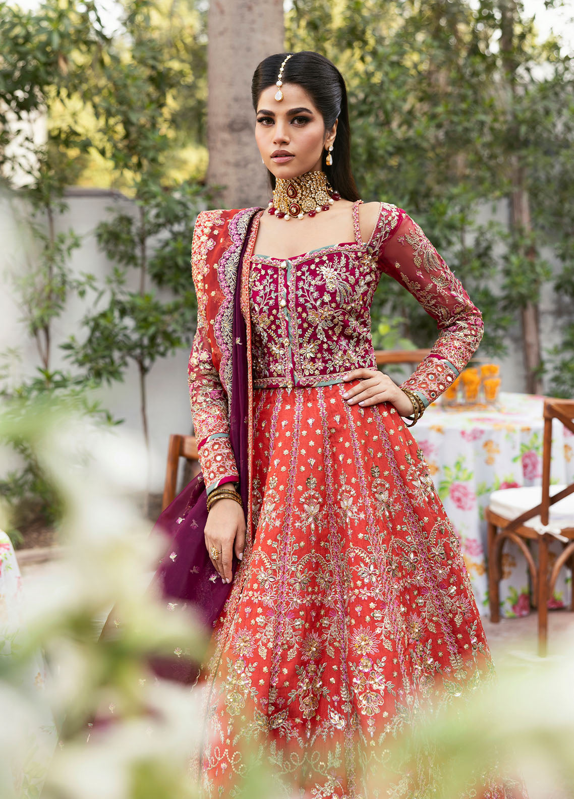 Gulaal |  Chaandni Wedding Formals |  Shabnam - by - Libasekhas UK - Registered Vendor of : Gulaal - 100% Original Designer Dresss