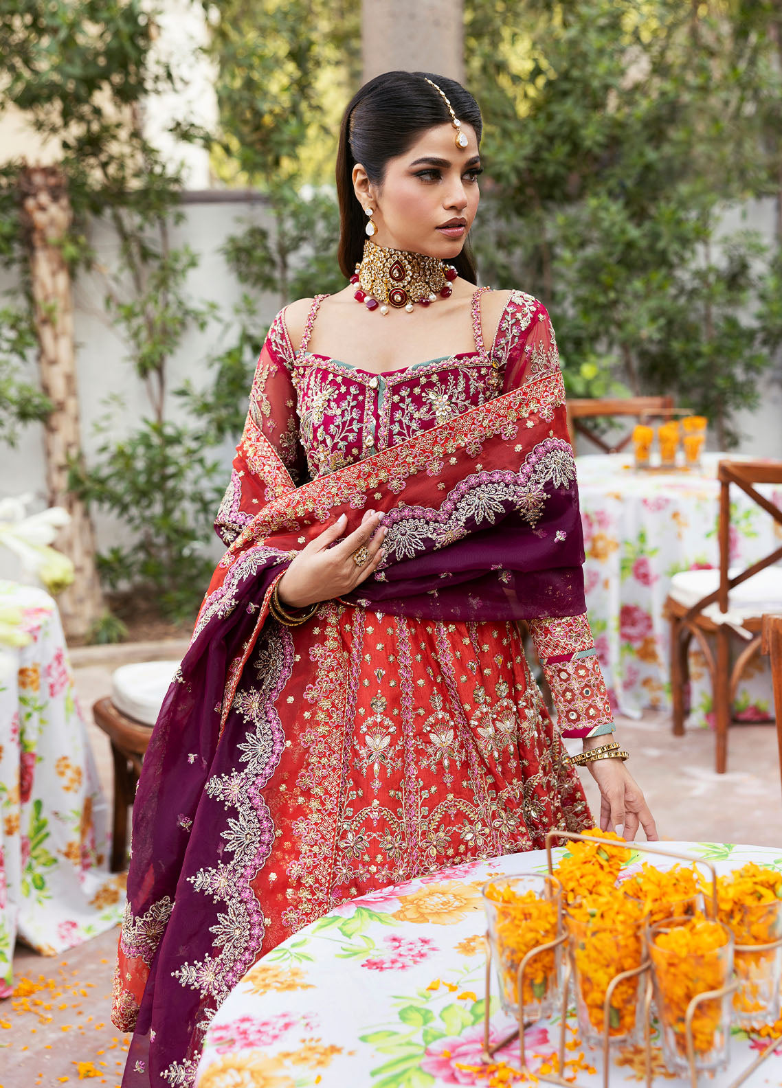 Gulaal |  Chaandni Wedding Formals |  Shabnam - by - Libasekhas UK - Registered Vendor of : Gulaal - 100% Original Designer Dresss