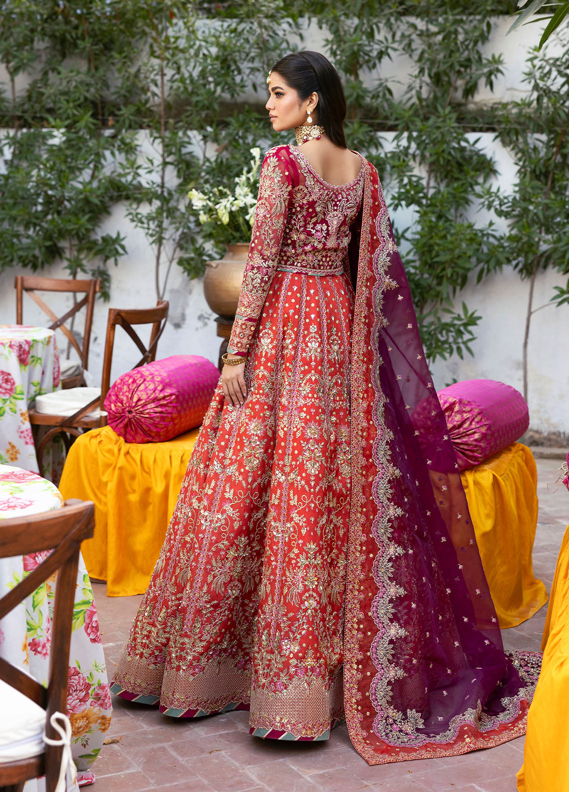 Gulaal |  Chaandni Wedding Formals |  Shabnam - by - Libasekhas UK - Registered Vendor of : Gulaal - 100% Original Designer Dresss