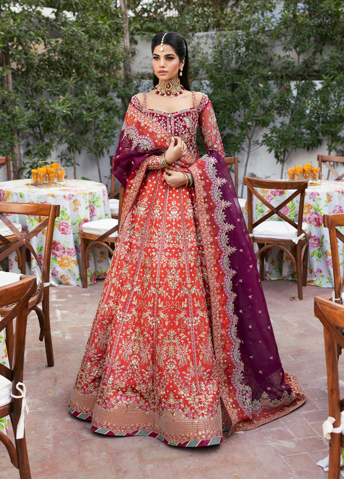 Gulaal |  Chaandni Wedding Formals |  Shabnam - by - Libasekhas UK - Registered Vendor of : Gulaal - 100% Original Designer Dresss