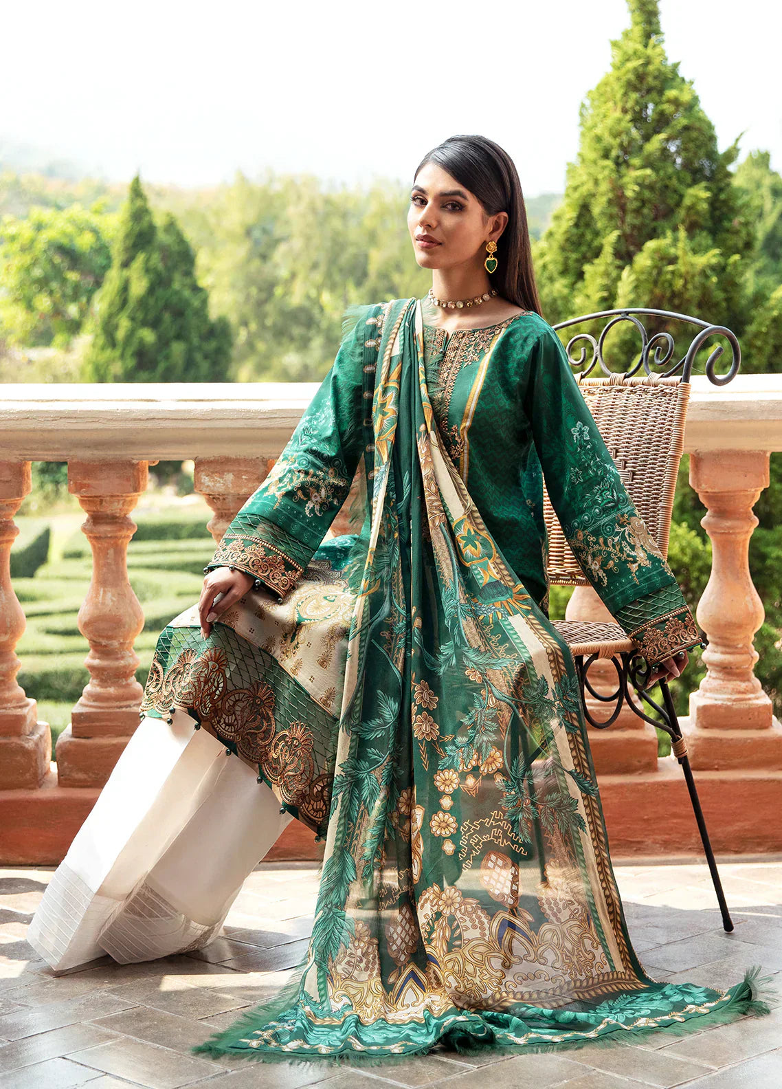 Gulaal | Springtime Ballet | AYSE (GL-L-24V1-01) - by - Libasekhas UK - Registered Vendor of : Gulaal - 100% Original Designer Dresss
