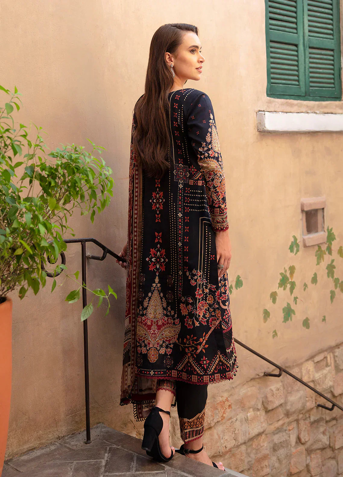 Gulaal | Springtime Ballet | LEYLA (GL-L-24V1-10) - by - Libasekhas UK - Registered Vendor of : Gulaal - 100% Original Designer Dresss