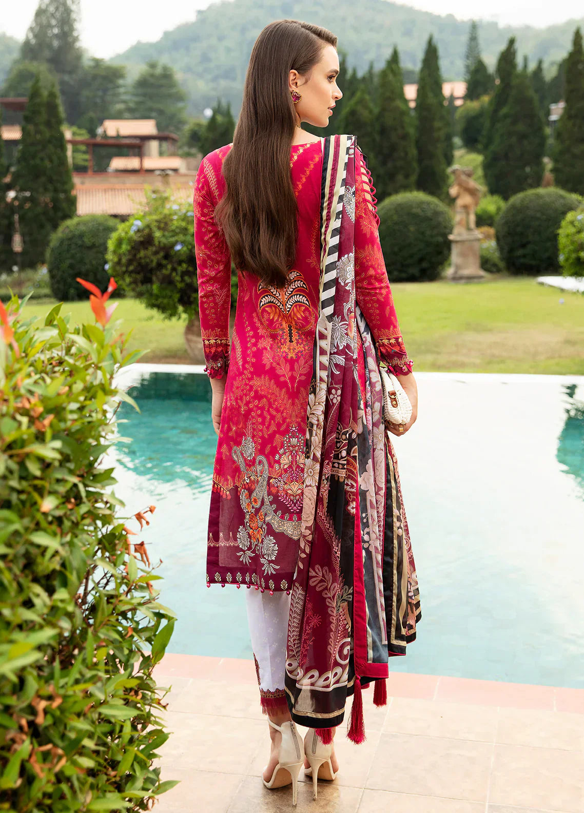 Gulaal | Springtime Ballet | CHERIE (GL-L-24V1-04) - by - Libasekhas UK - Registered Vendor of : Gulaal - 100% Original Designer Dresss