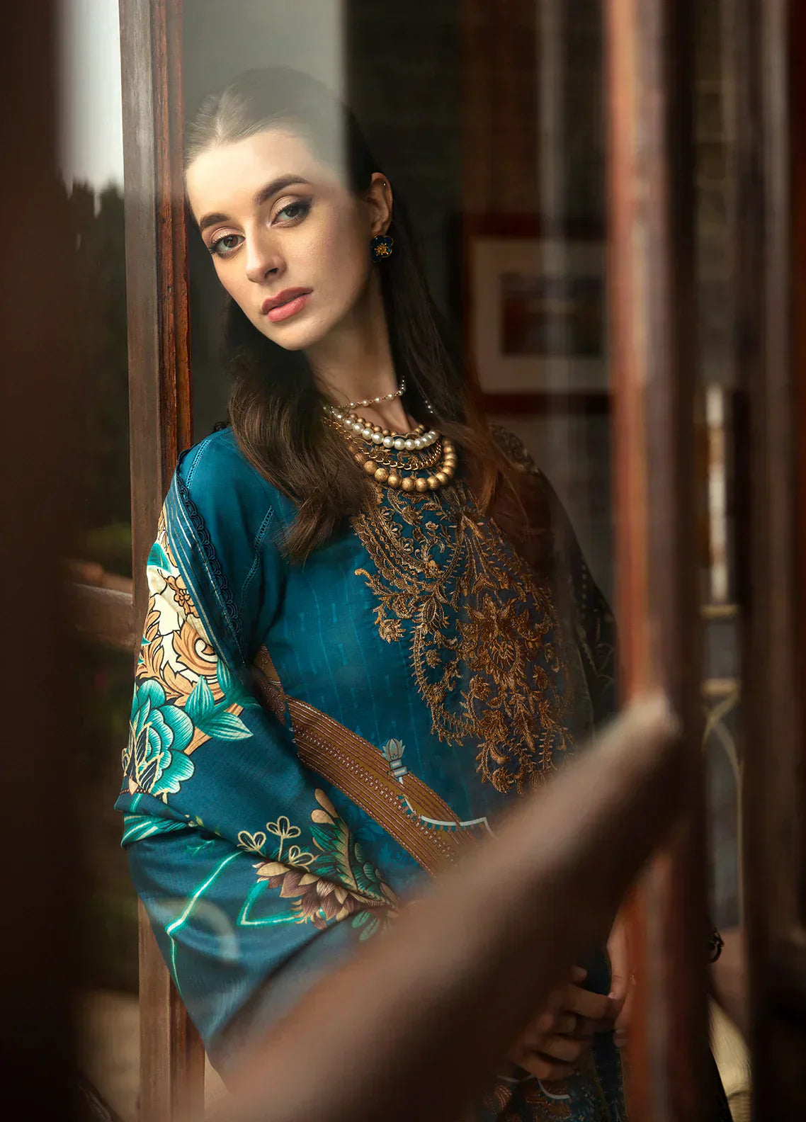 Gulaal | Springtime Ballet | ESILA (GL-L-24V1-03) - by - Libasekhas UK - Registered Vendor of : Gulaal - 100% Original Designer Dresss