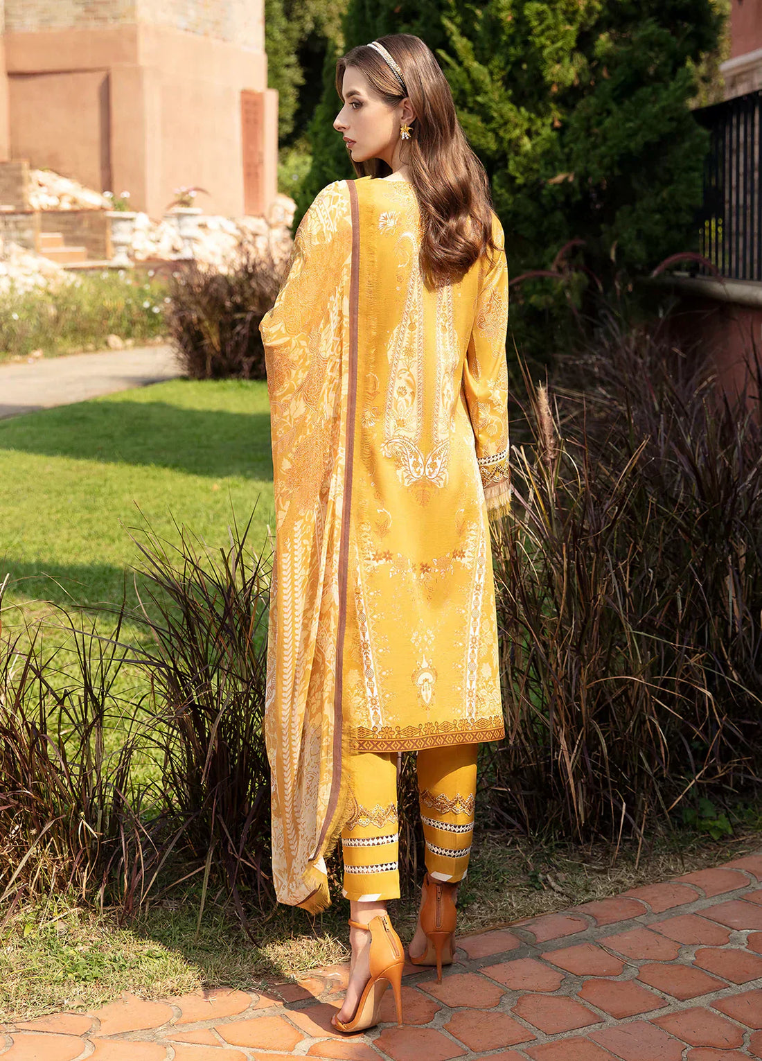 Gulaal | Springtime Ballet | CEYDA (GL-L-24V1-02) - by - Libasekhas UK - Registered Vendor of : Gulaal - 100% Original Designer Dresss