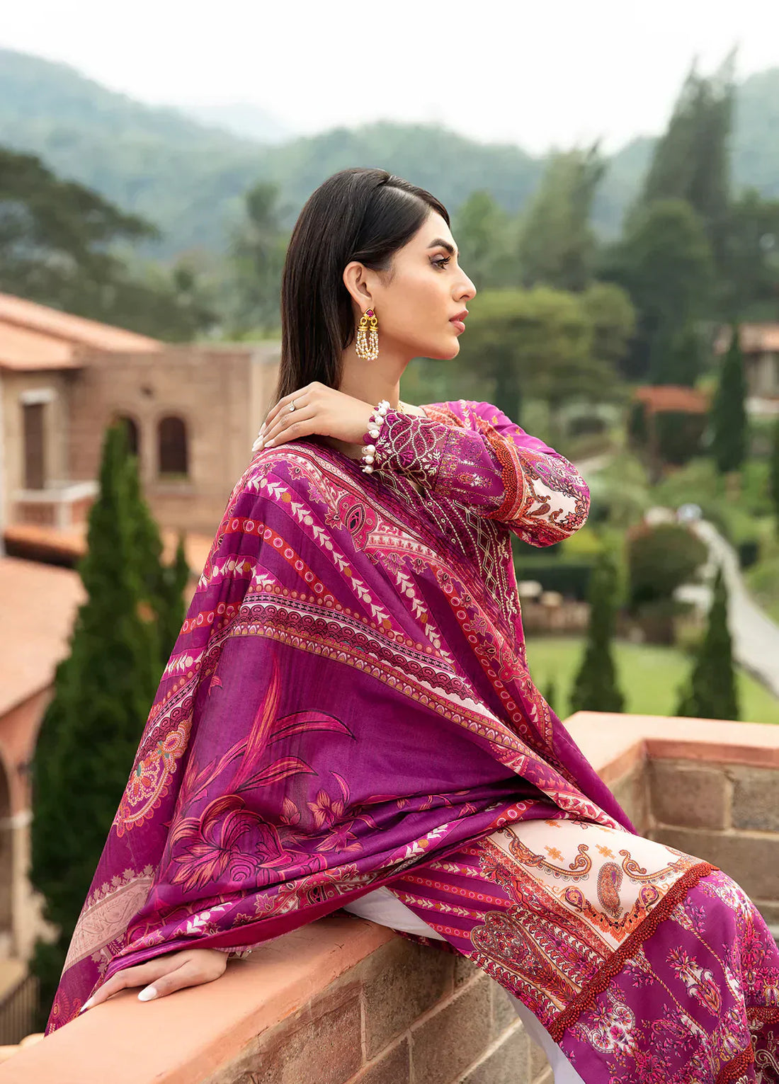 Gulaal | Springtime Ballet | ALAARA (GL-L-24V1-11) - by - Libasekhas UK - Registered Vendor of : Gulaal - 100% Original Designer Dresss