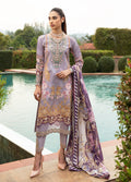 Gulaal | Springtime Ballet | LAVANDE (GL-L-24V1-05) - by - Libasekhas UK - Registered Vendor of : Gulaal - 100% Original Designer Dresss