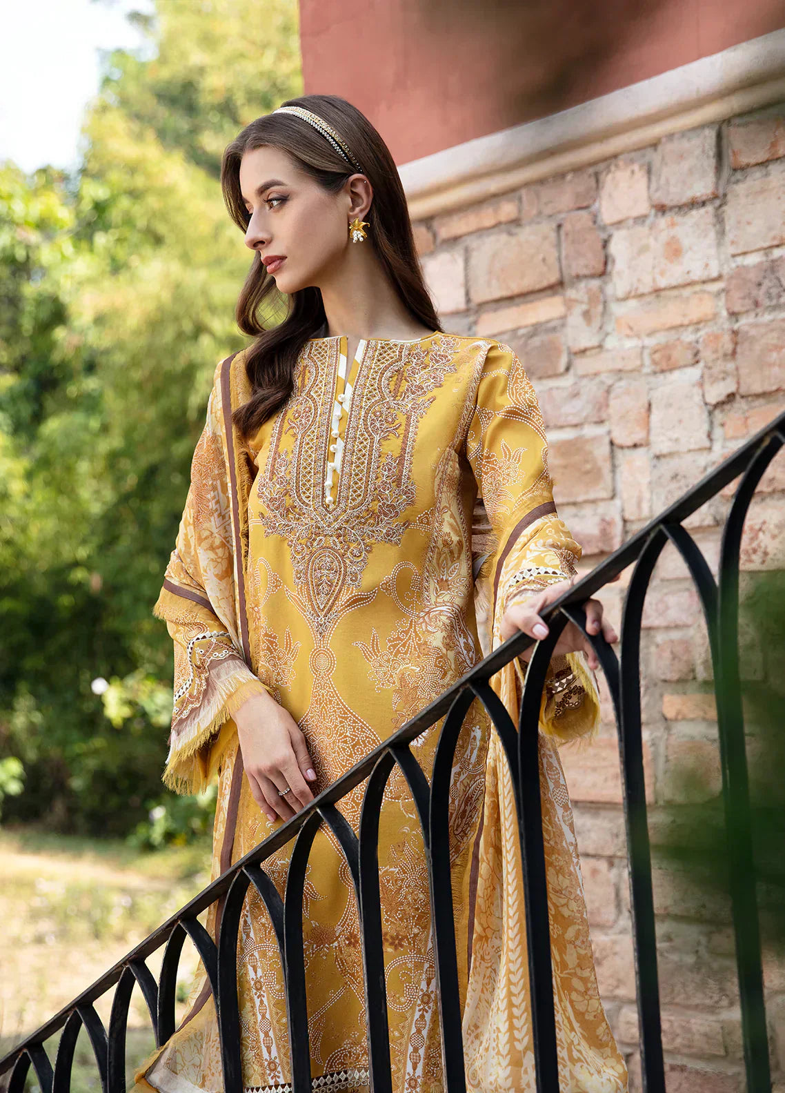 Gulaal | Springtime Ballet | CEYDA (GL-L-24V1-02) - by - Libasekhas UK - Registered Vendor of : Gulaal - 100% Original Designer Dresss