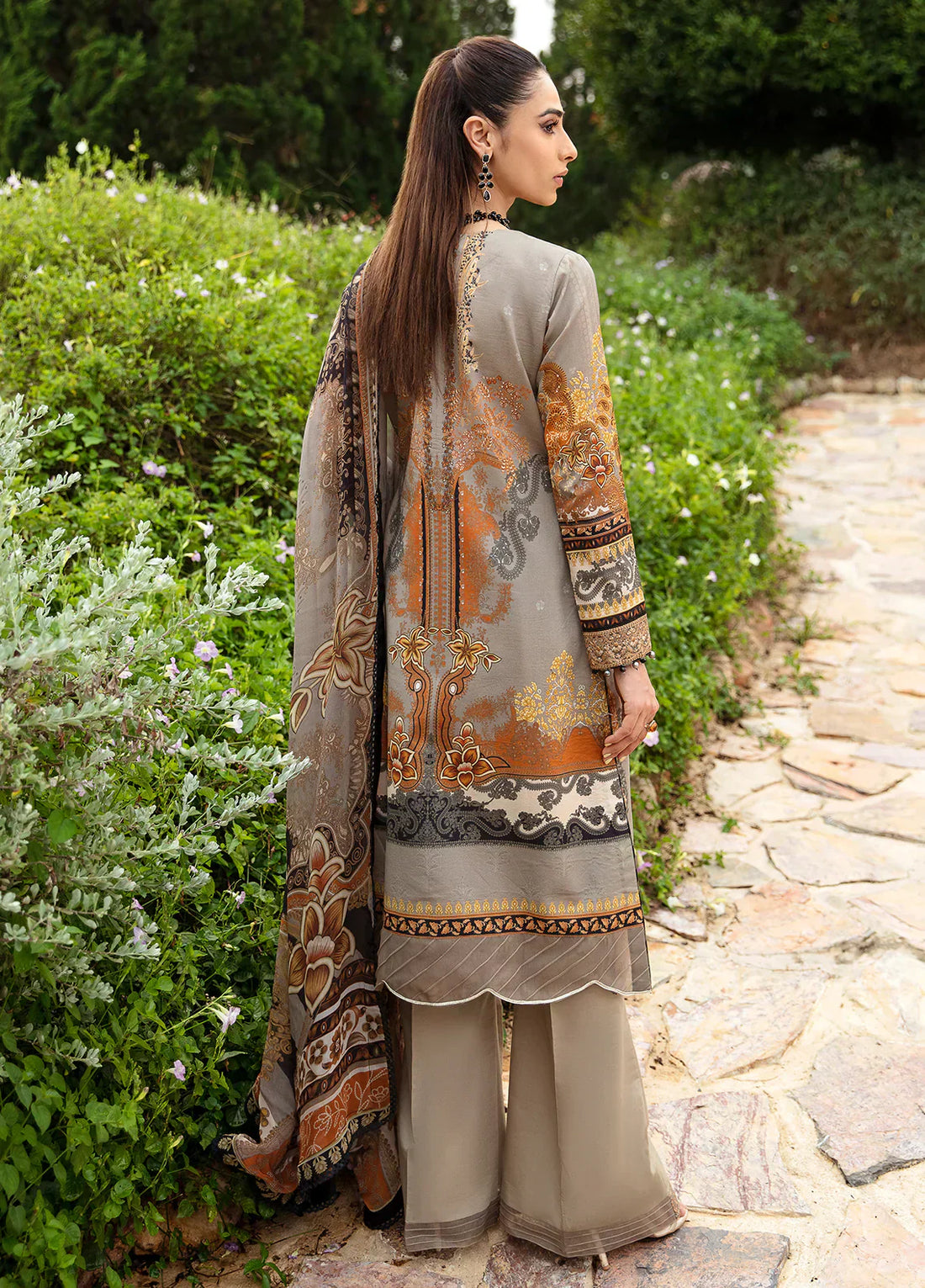Gulaal | Springtime Ballet | AMIRAT (GL-L-24V1-07) - by - Libasekhas UK - Registered Vendor of : Gulaal - 100% Original Designer Dresss
