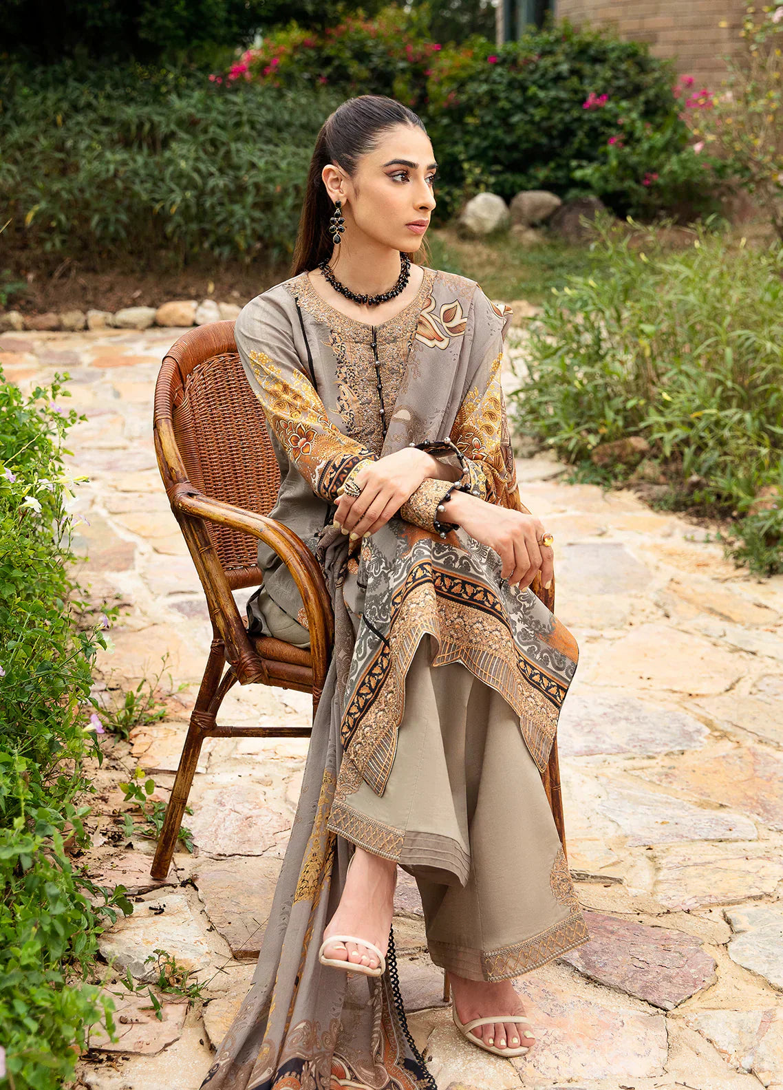 Gulaal | Springtime Ballet | AMIRAT (GL-L-24V1-07) - by - Libasekhas UK - Registered Vendor of : Gulaal - 100% Original Designer Dresss