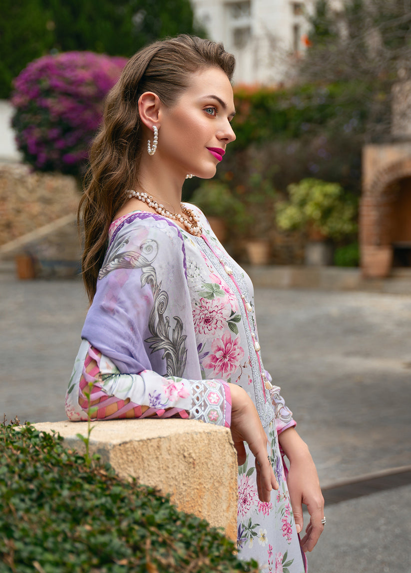Gulaal | The Enchanted Garden | Violette - by - Libasekhas UK - Registered Vendor of : Gulaal - 100% Original Designer Dresss