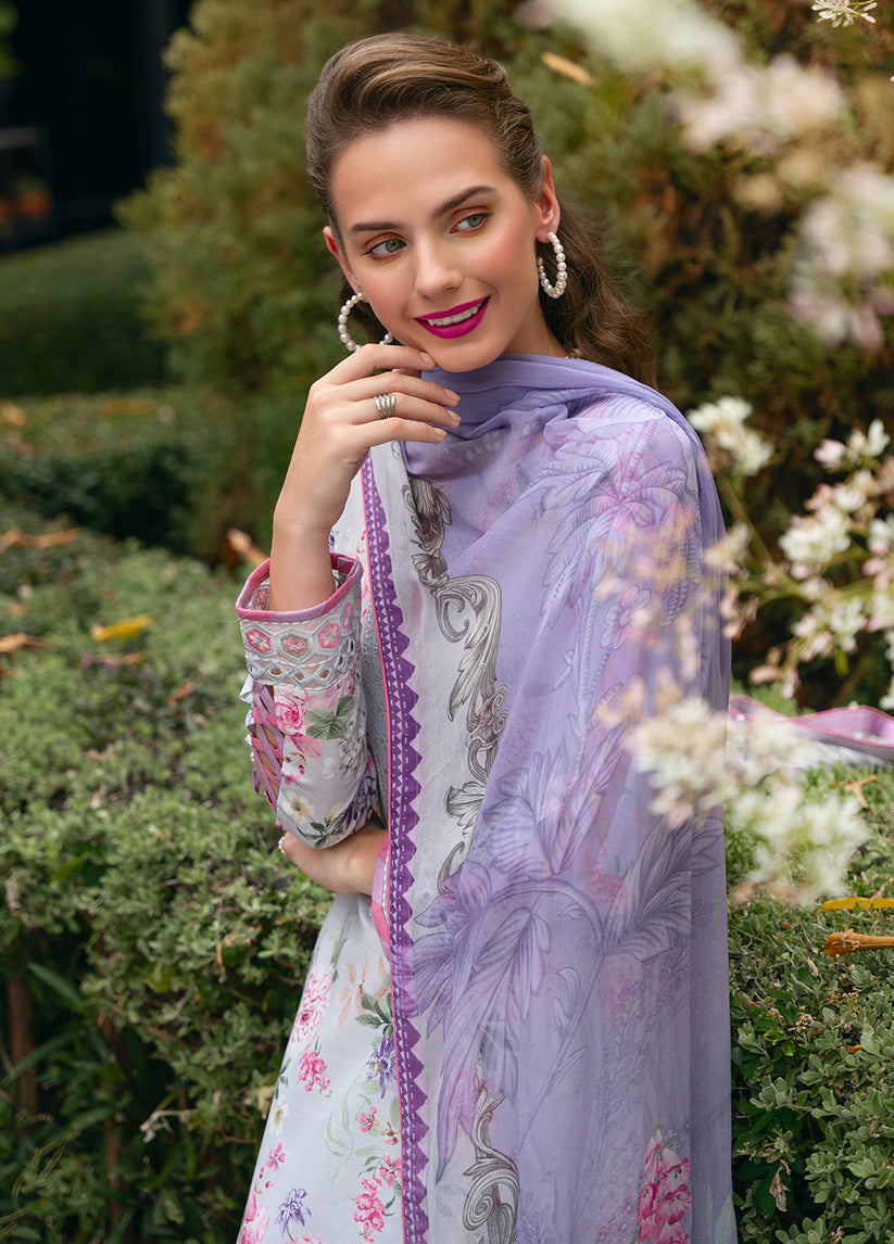 Gulaal | The Enchanted Garden | Violette - by - Libasekhas UK - Registered Vendor of : Gulaal - 100% Original Designer Dresss