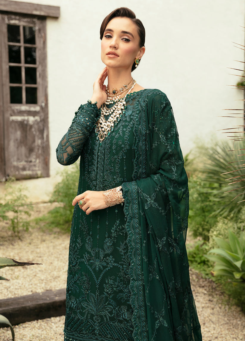 Gulaal | Embroidered Chiffon Eid Collection | CASSIA - by - Libasekhas UK - Registered Vendor of : Gulaal - 100% Original Designer Dresss