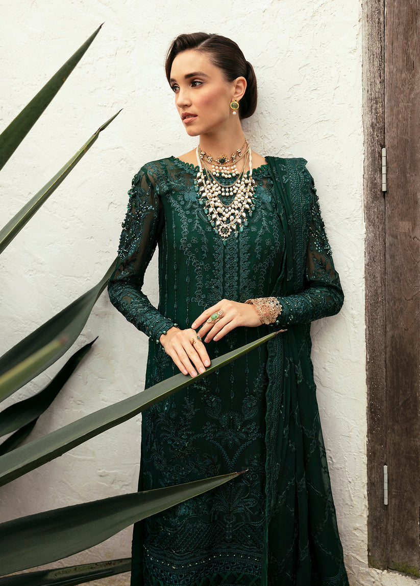 Gulaal | Embroidered Chiffon Eid Collection | CASSIA - by - Libasekhas UK - Registered Vendor of : Gulaal - 100% Original Designer Dresss