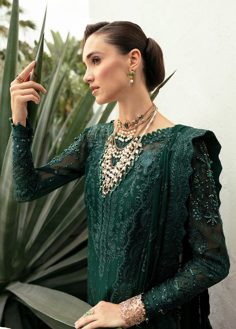Gulaal | Embroidered Chiffon Eid Collection | CASSIA - by - Libasekhas UK - Registered Vendor of : Gulaal - 100% Original Designer Dresss