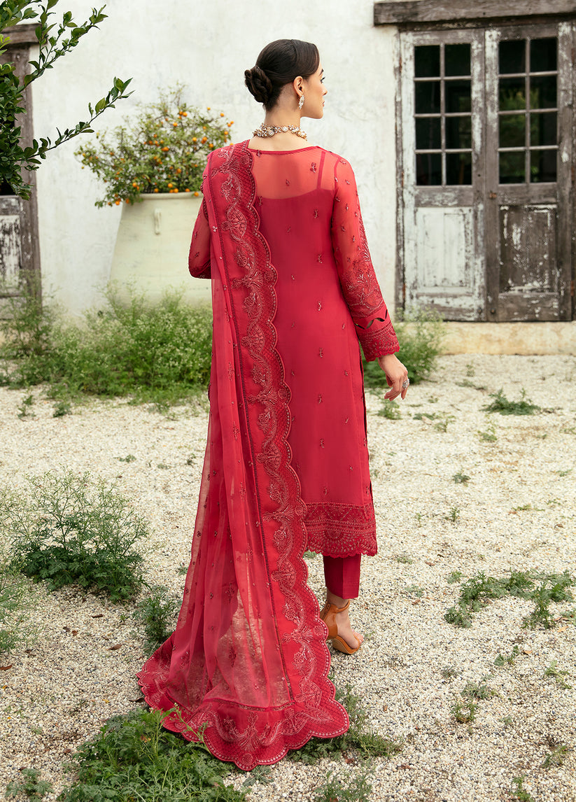 Gulaal | Embroidered Chiffon Eid Collection | ULMARIA - by - Libasekhas UK - Registered Vendor of : Gulaal - 100% Original Designer Dresss