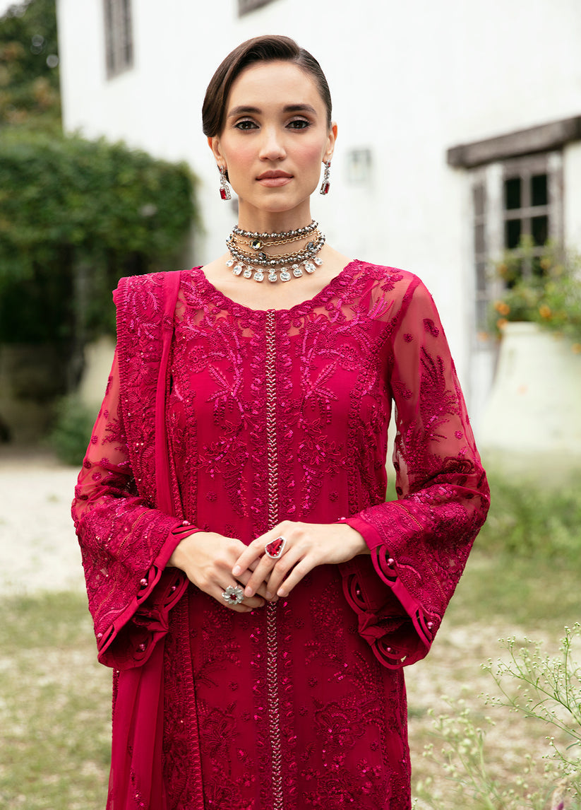 Gulaal | Embroidered Chiffon Eid Collection | MYSARIA - by - Libasekhas UK - Registered Vendor of : Gulaal - 100% Original Designer Dresss