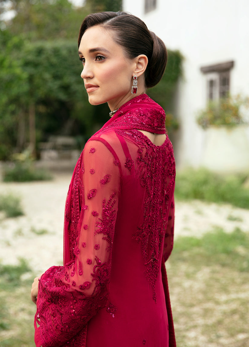 Gulaal | Embroidered Chiffon Eid Collection | MYSARIA - by - Libasekhas UK - Registered Vendor of : Gulaal - 100% Original Designer Dresss