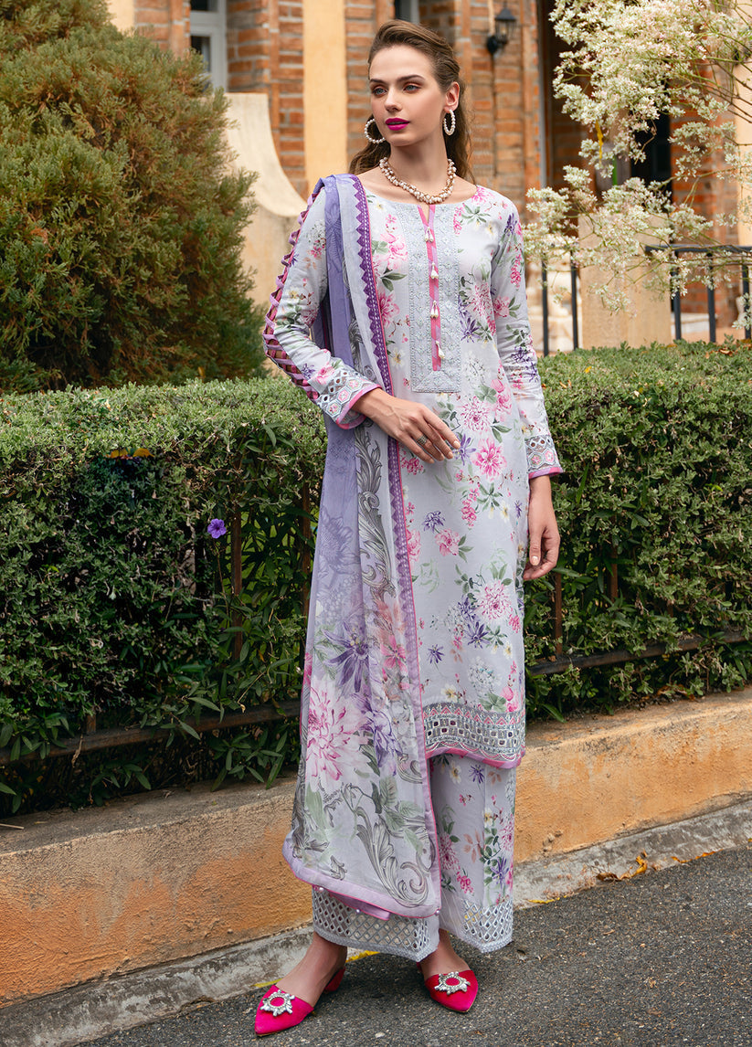 Gulaal | The Enchanted Garden | Violette - by - Libasekhas UK - Registered Vendor of : Gulaal - 100% Original Designer Dresss