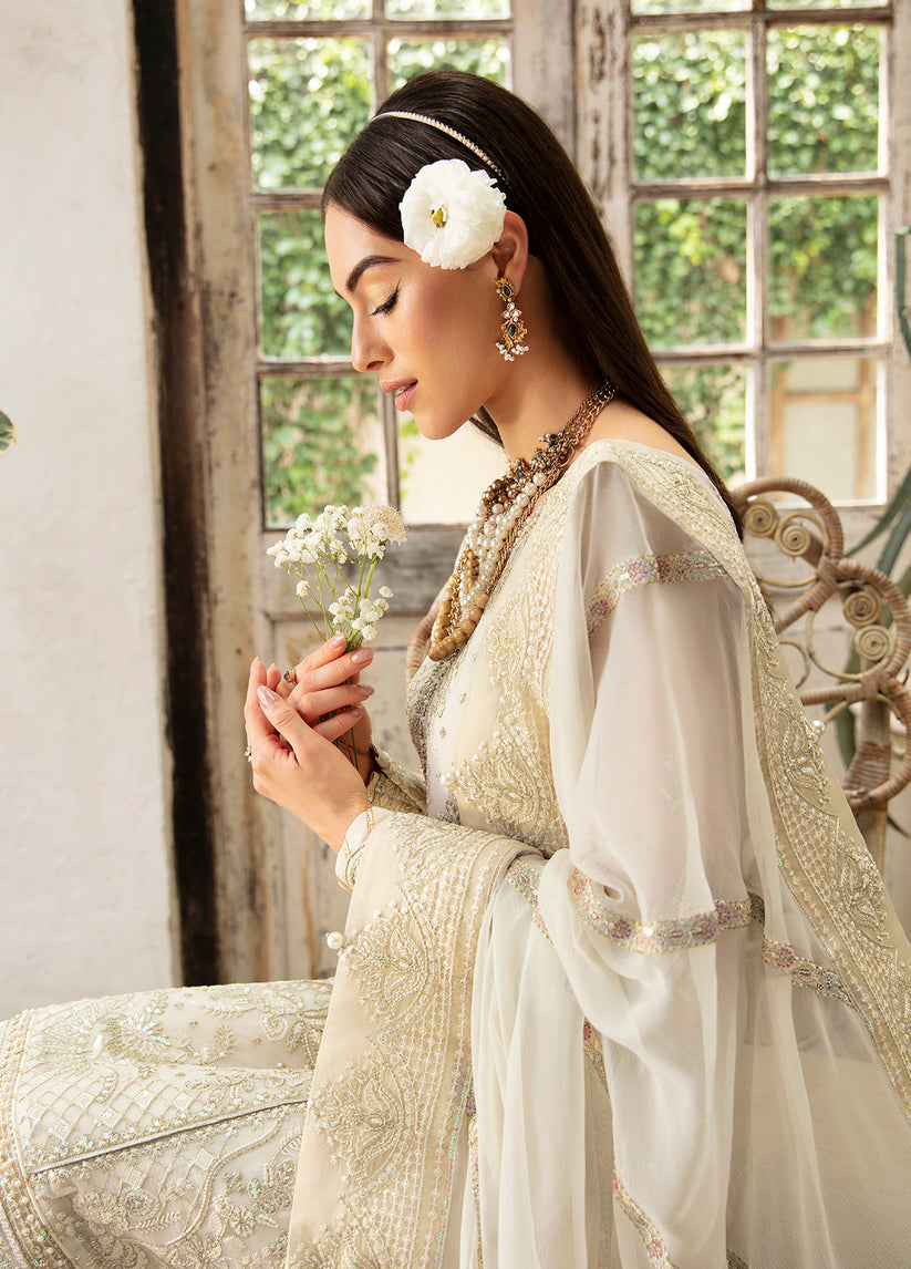 Gulaal | Embroidered Chiffon Eid Collection | ASTERIA - by - Libasekhas UK - Registered Vendor of : Gulaal - 100% Original Designer Dresss