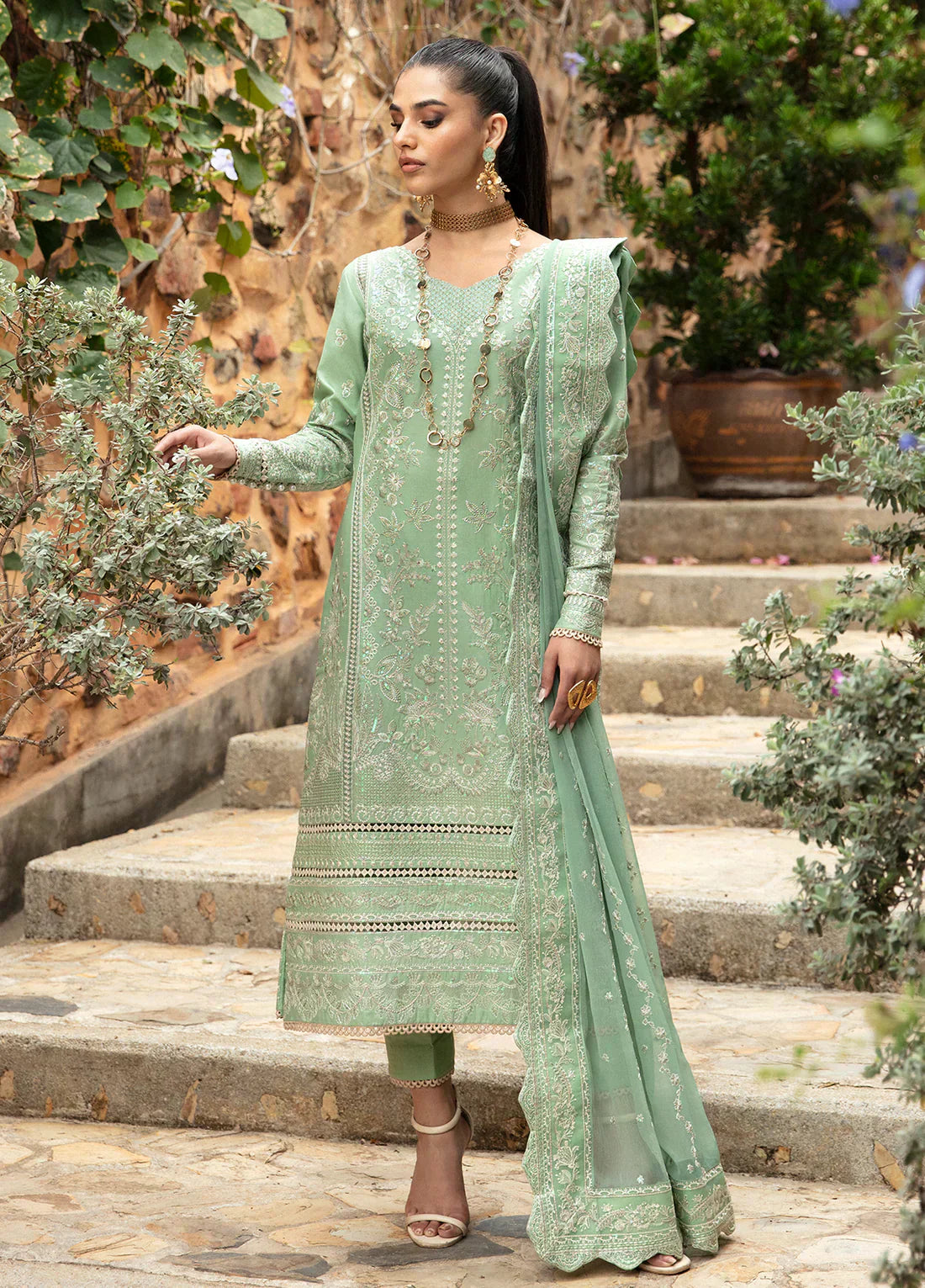 Gulaal | Luxury Lawn 24 | DENIZ (GL-LL-24V1-05) - by - Libasekhas UK - Registered Vendor of : Gulaal - 100% Original Designer Dresss