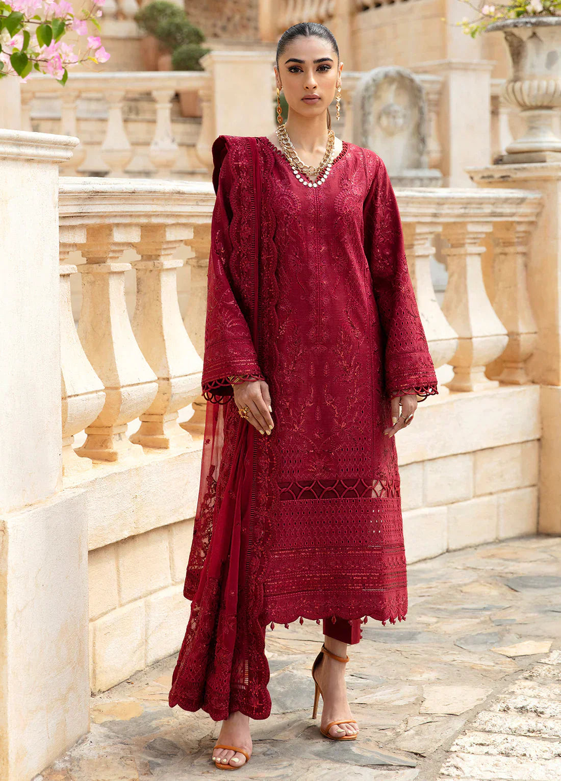 Gulaal | Luxury Lawn 24 | AMELIE (GL-LL-24V1-07) - by - Libasekhas UK - Registered Vendor of : Gulaal - 100% Original Designer Dresss