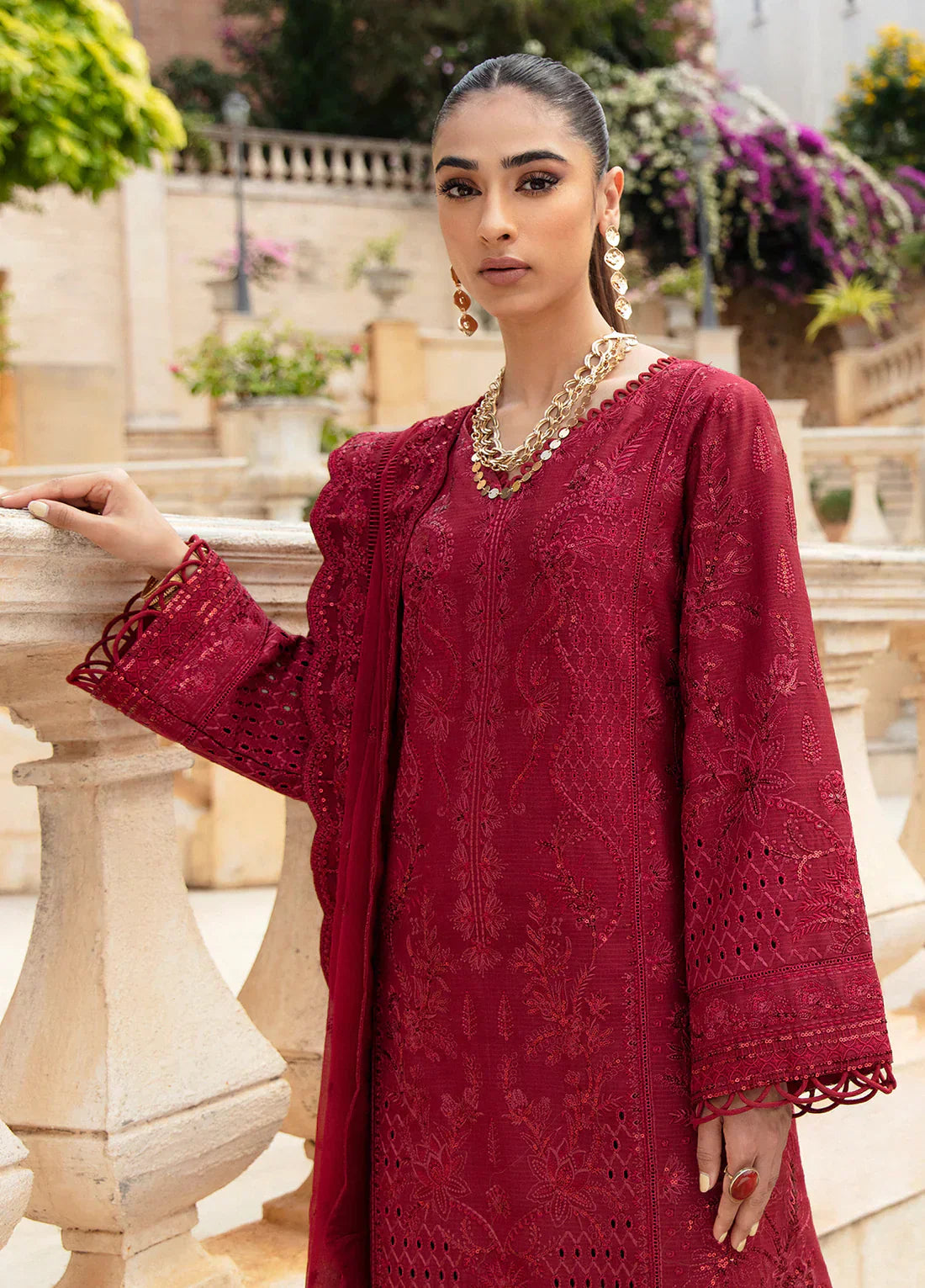 Gulaal | Luxury Lawn 24 | AMELIE (GL-LL-24V1-07) - by - Libasekhas UK - Registered Vendor of : Gulaal - 100% Original Designer Dresss