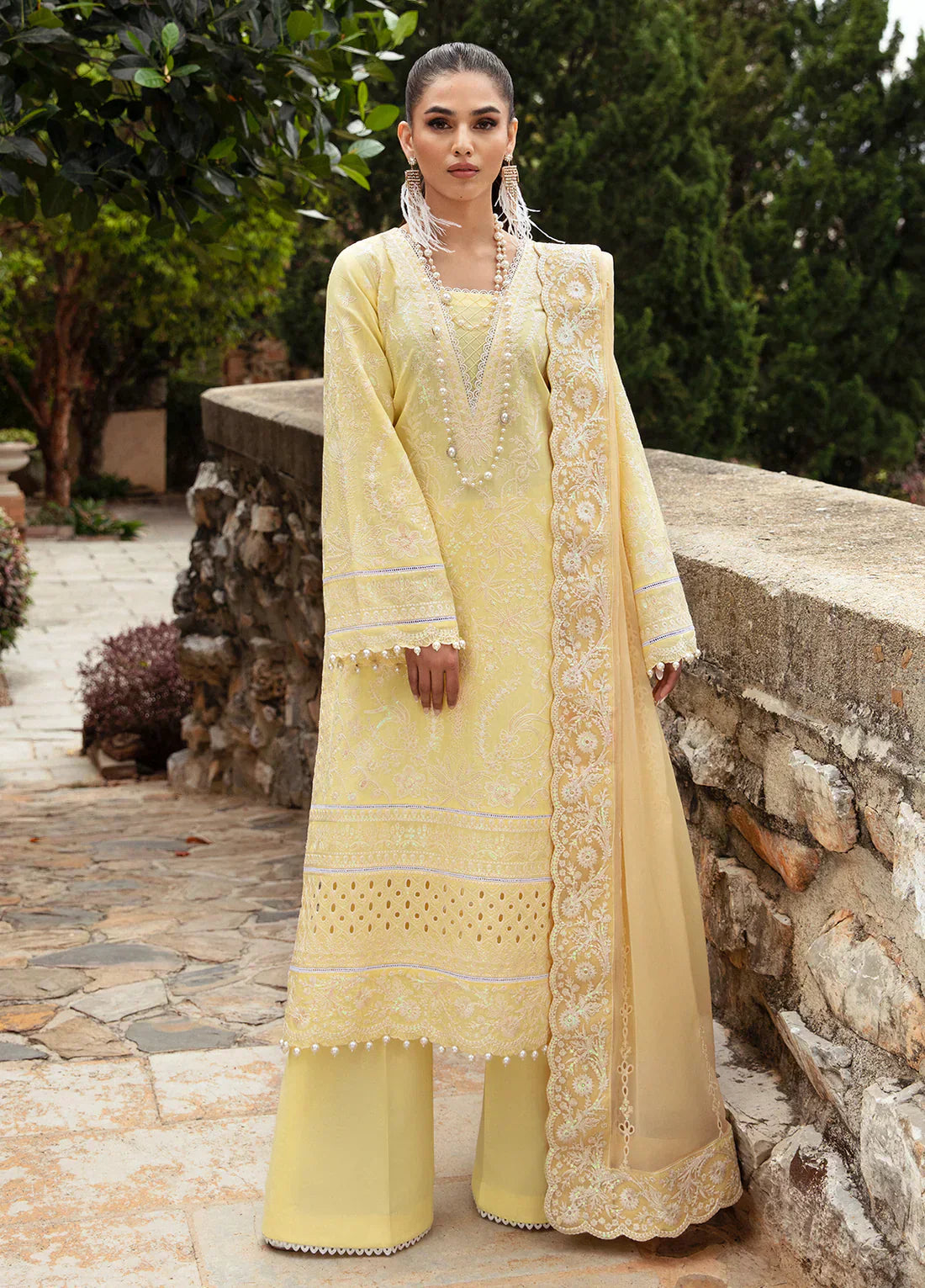 Gulaal | Luxury Lawn 24 | VALERIA (GL-LL-24V1-01) - by - Libasekhas UK - Registered Vendor of : Gulaal - 100% Original Designer Dresss