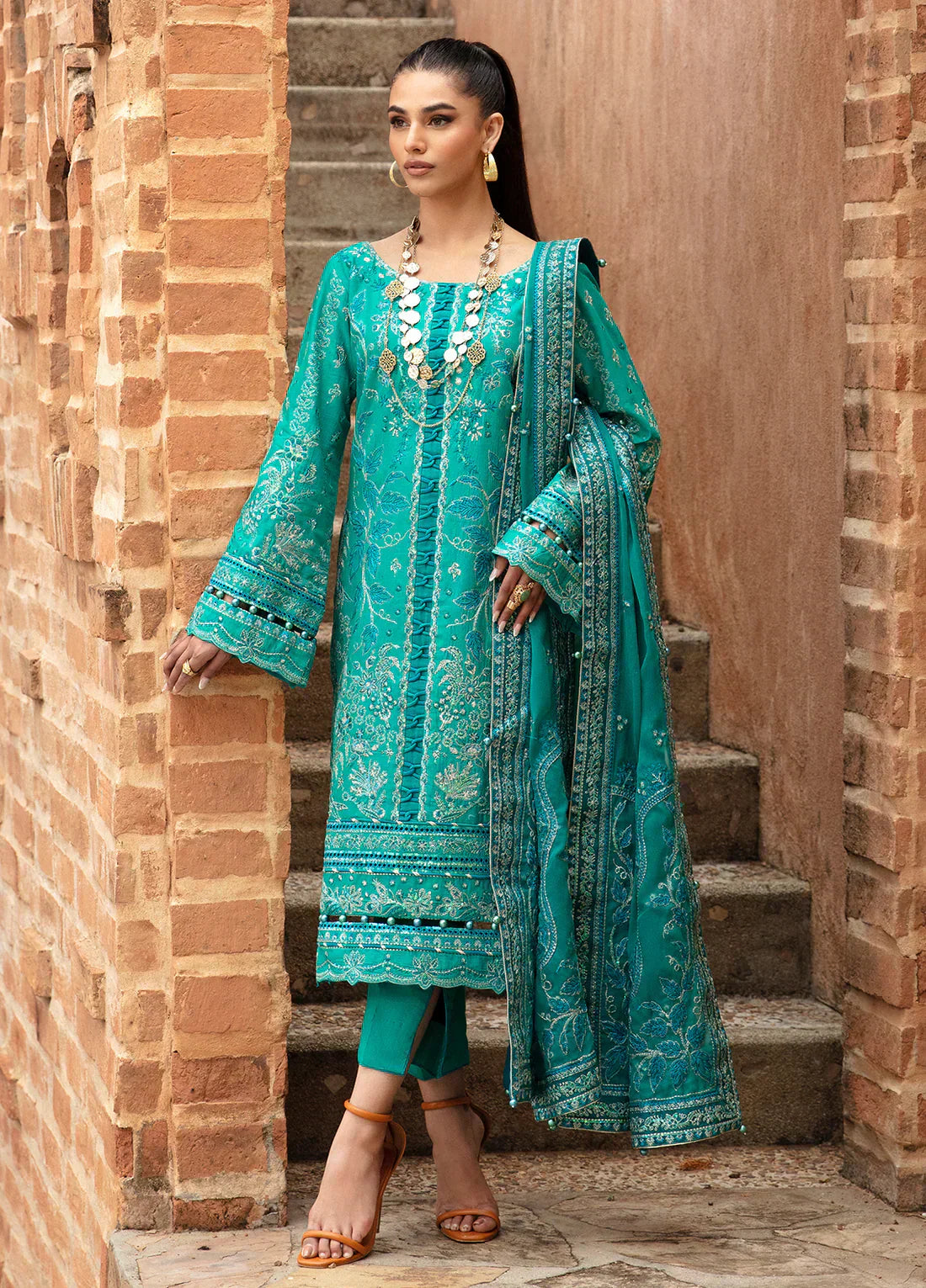 Gulaal | Luxury Lawn 24 | CIANA (GL-LL-24V1-08) - by - Libasekhas UK - Registered Vendor of : Gulaal - 100% Original Designer Dresss