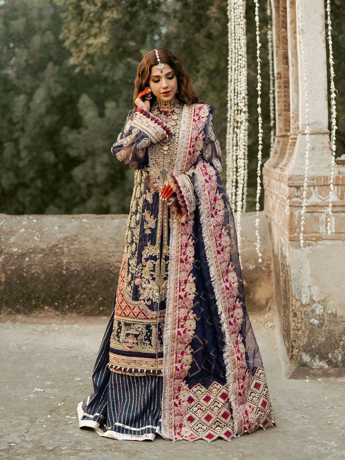 Maryam Hussain | Gulaab Wedding Formals 24 | Ulfat - by - Libasekhas UK - Registered Vendor of : Maryam Hussain - 100% Original Designer Dresss