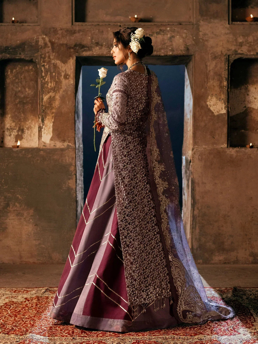 Maryam Hussain | Gulaab Wedding Formals 24 | JHIL MIL - by - Libasekhas UK - Registered Vendor of : Maryam Hussain - 100% Original Designer Dresss