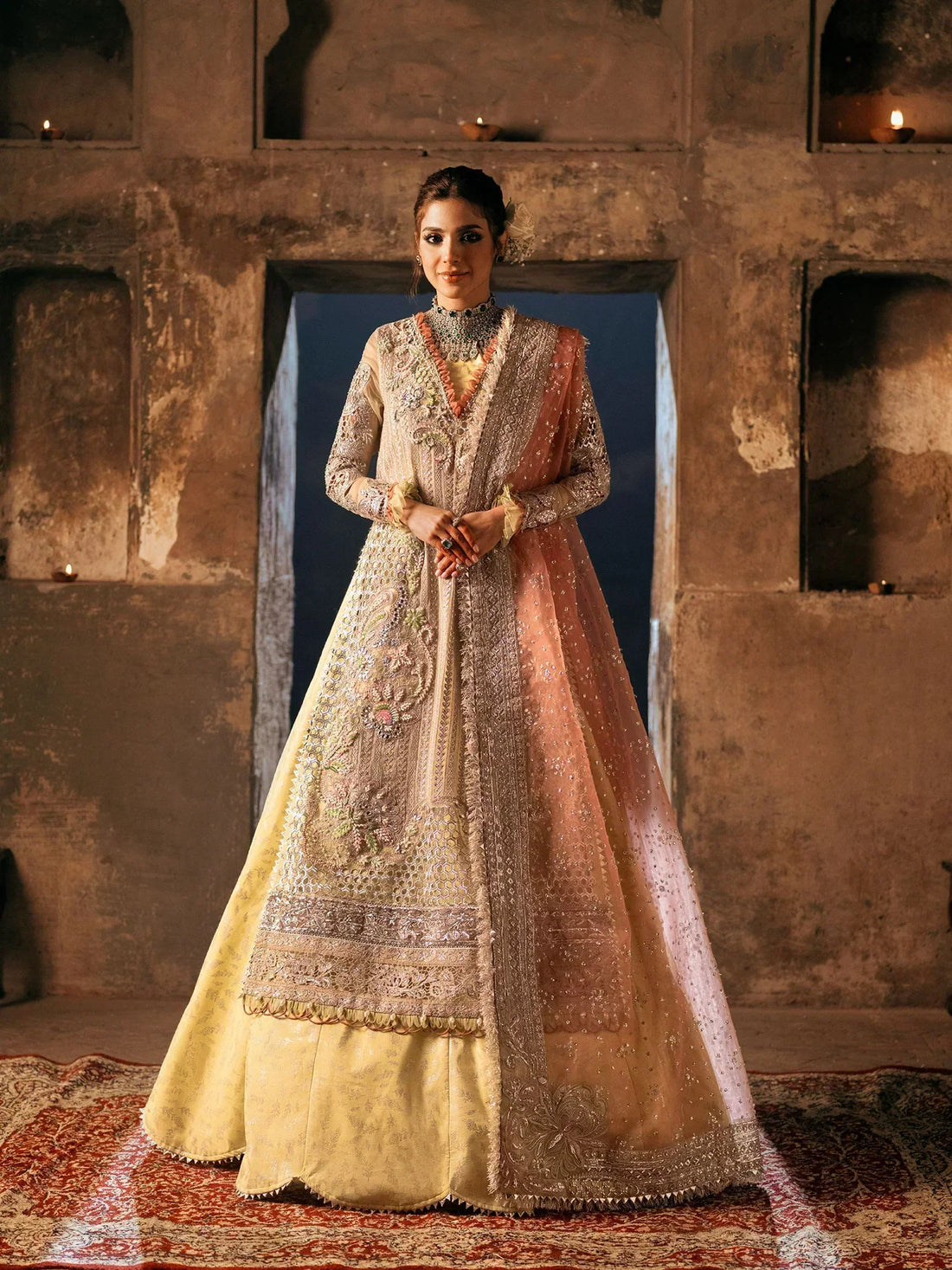 Maryam Hussain | Gulaab Wedding Formals 24 | Marwa - by - Libasekhas UK - Registered Vendor of : Maryam Hussain - 100% Original Designer Dresss