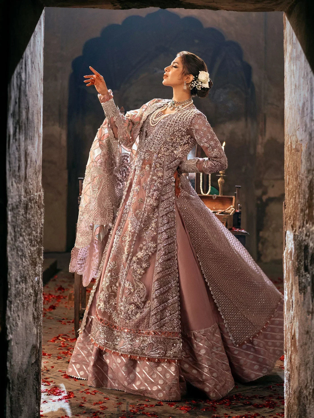 Maryam Hussain | Gulaab Wedding Formals 24 | Mahi - by - Libasekhas UK - Registered Vendor of : Maryam Hussain - 100% Original Designer Dresss