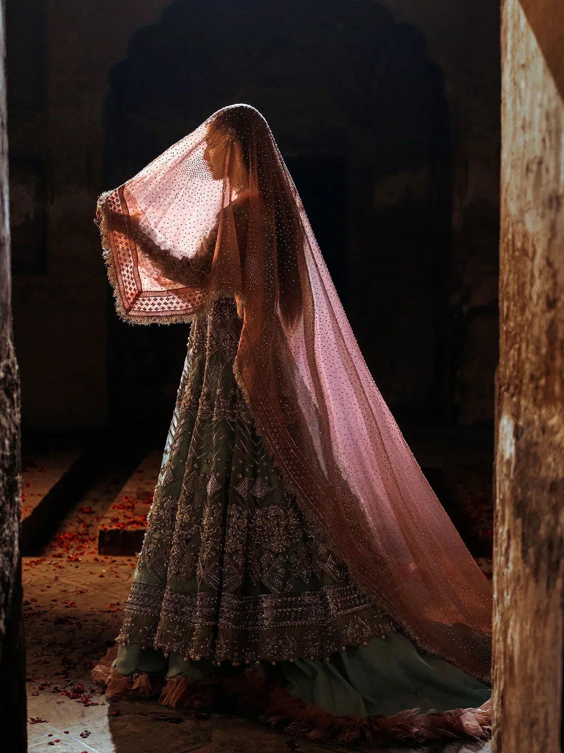 Maryam Hussain | Gulaab Wedding Formals 24 | Roshan - by - Libasekhas UK - Registered Vendor of : Maryam Hussain - 100% Original Designer Dresss