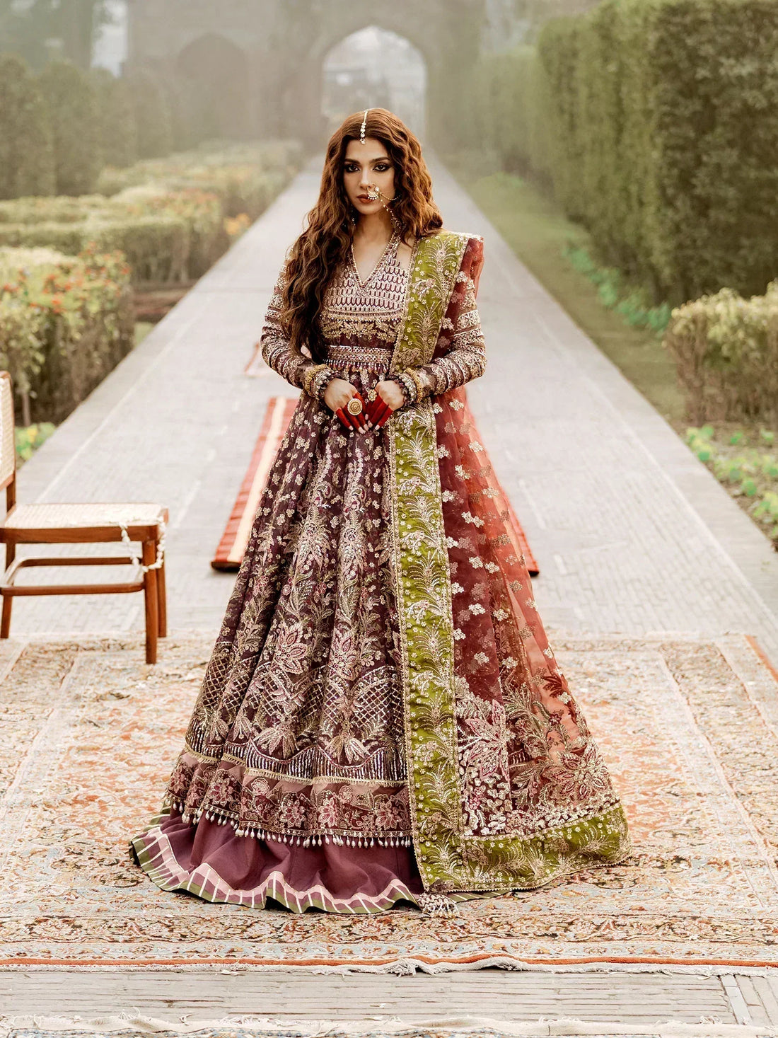 Maryam Hussain | Gulaab Wedding Formals 24 | Ronak - by - Libasekhas UK - Registered Vendor of : Maryam Hussain - 100% Original Designer Dresss